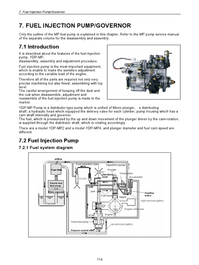 Yanmar Fuel Injection Pump Guide | PDF | Pump | Fuel Injection