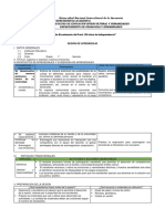 Sesión de Aprendizaje 1°