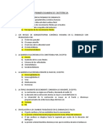 Primer Examen de Obstetricia