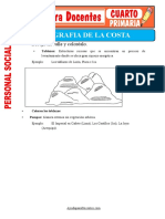 Geografia de La Costa para Cuarto de Primaria