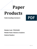 Business Analytics Paper CPS Products