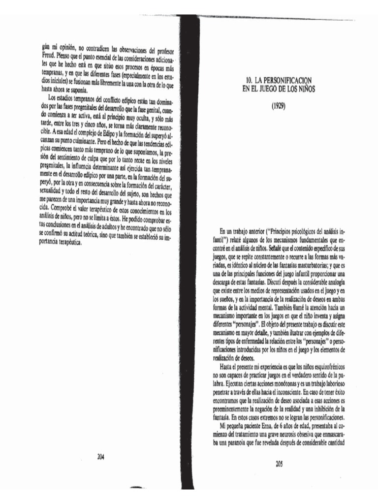 klein-personificacion-del-juego-pdf