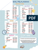 Jadwal Pelajaran IVB3