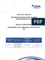 Manual Operațional Program 373