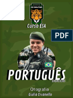 ESA PORTUGUÊS - Ex. - Ortografia, Novo Acordo Ortográfico e Hífen