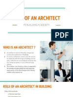 Role of an architect