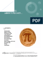 Pi Day - All About Pi3.1415