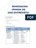 Sesion de Comunicacion 14 de Noviembre