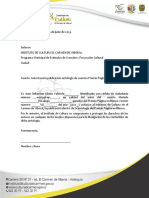 Autorización para Publicación Antología Página en Blanco