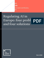 Regulating AI in Europe Four Problems and Four Solutions 1664538994