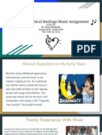 Mary Kiriakidis - Autobiographical Heritage Music Assignment