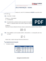 Razão E Proporção - Teoria