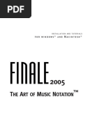 Finale 2005 Tutorial