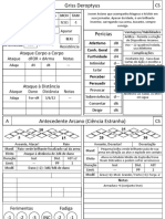 Fichas de Aliados - Savage Worlds Adventure Edition (PT-BR)