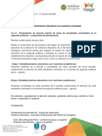 Oficio Aclaratorio Soporte Reporte de Notas - 2 Auditoria - Permanencia