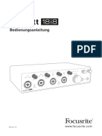 Scarlett 18i8 3rd Gen User Guide - DE