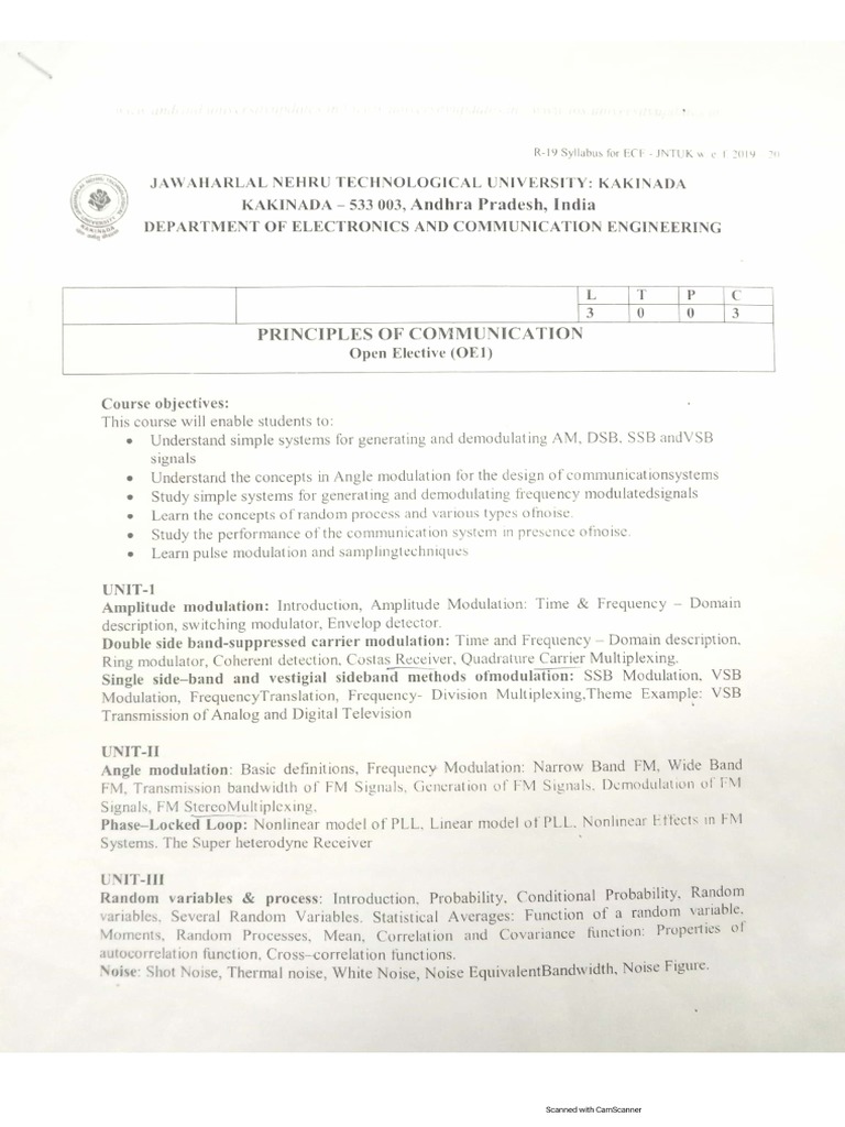POC Syllabus | PDF