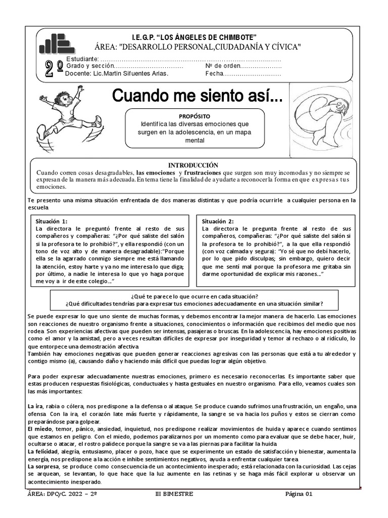 Actividades para Fomentar la Empatía | PDF | Ira | Las emociones
