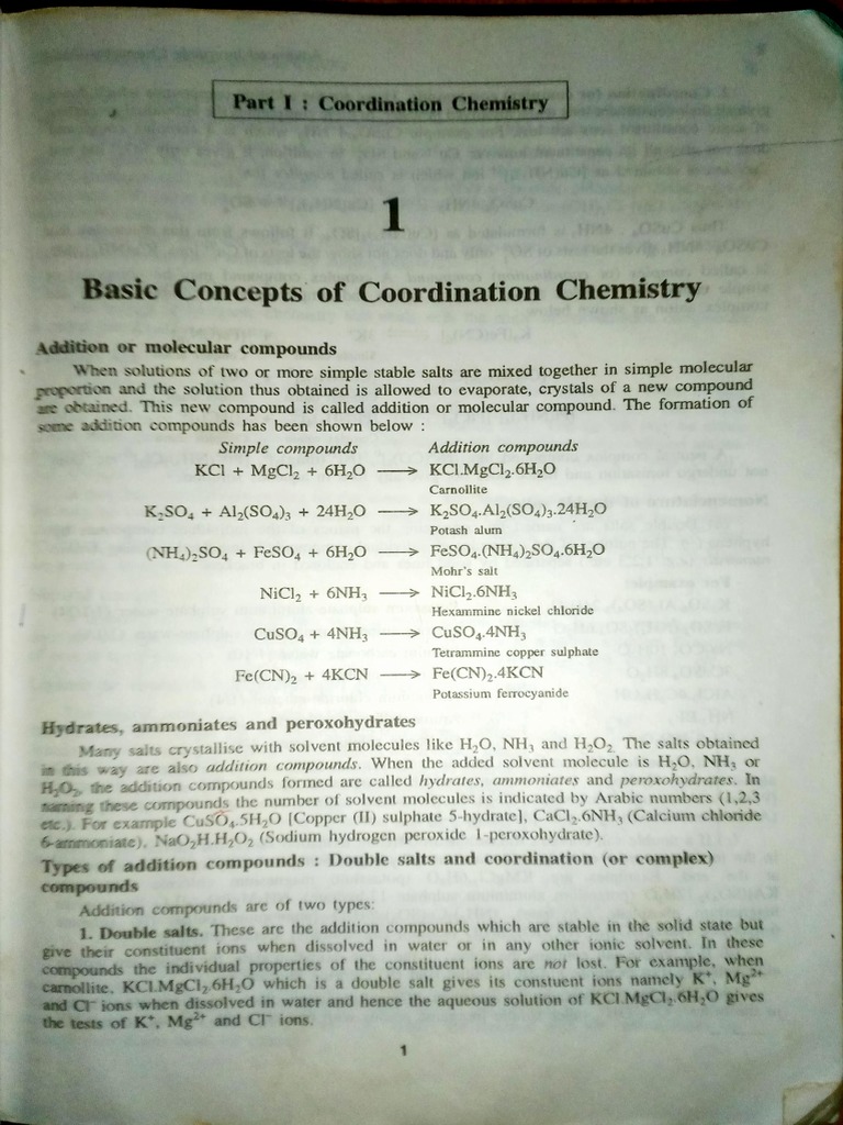 Coordination Chemistry PDF