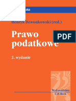 Prawo Podatkowe: Henryk Dzwonkowski (Red.)