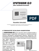 COMPUTHERM - Q3 - Termosztát HU - Manual - 2020