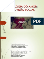 Amor Na Psicologia Social