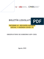 Informe 1. Revisión Agenda Social y Agenda COVID-19