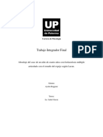 Abordaje Del Caso de Un Niño de Cuatro Años Con Forúnculosis Múltiple Articulado Con El Estadío Del Espejo Según Lacan. Reggiani, Ayelen