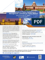 Conference Flyer MDI PPM