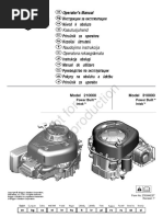 Briggs and Stratton 13.5 HP Manual