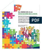 Informe de Defensorã - A Del Pueblo Sobre El Derecho A La Educaciã - N Inclusiva