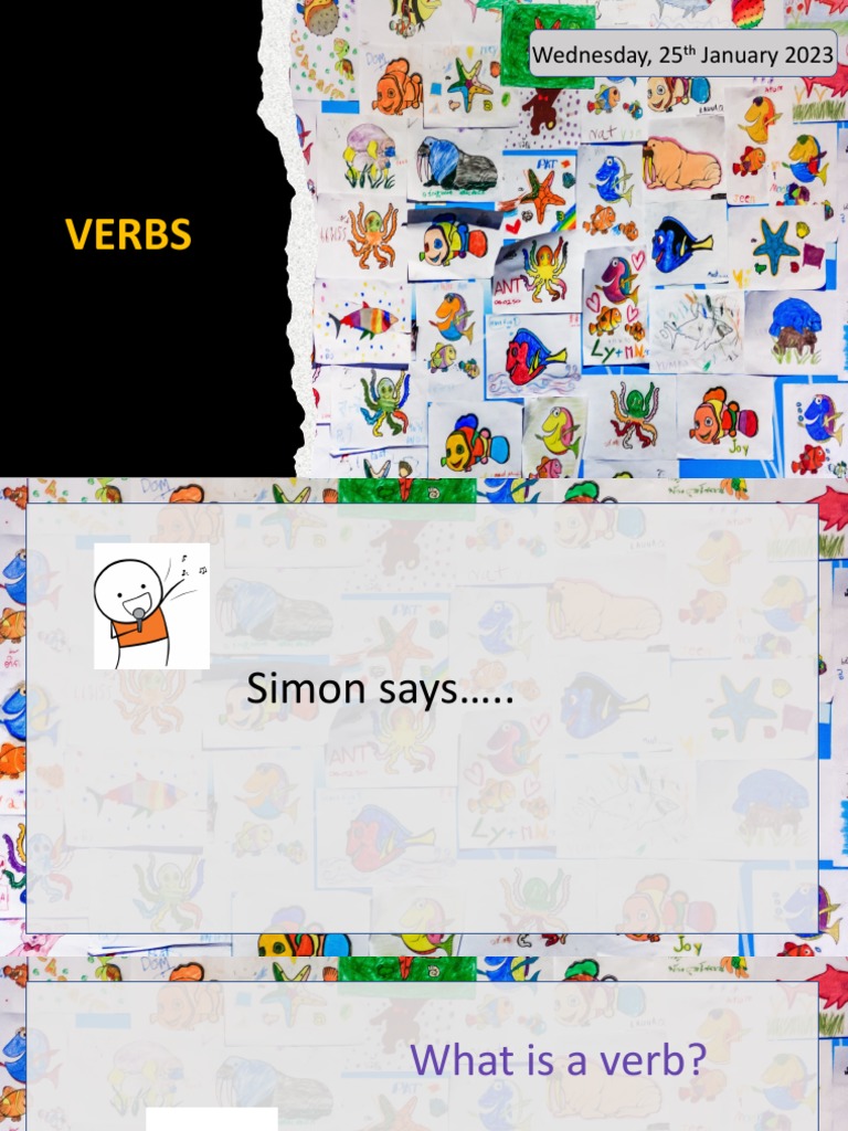 VERB EXAMPLES 1ST GRADE intelligence overview