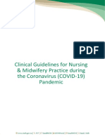 Clinical Guidelines For Nursing Midwifery Practice During COVID 19 Pandemic