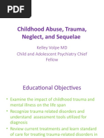 Childhood Abuse, Trauma