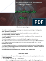 Cardiovascular - Aula 1 - Aterosclerose e Cardiopatia Isquêmica