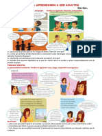 Tema 2 DPCC 5to Secundaria Aprendamos A Ser Adulto Trabajo Individual y Grupal