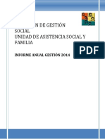 Informe Anual Unidad Social 2014