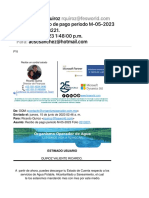 RV Recibo de Pago Periodo M-05-2023 Folio 2013221