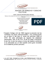 Diapositivas de Derecho Internacional Privado