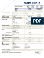 Ficha Técnica ISOPIPE UV+