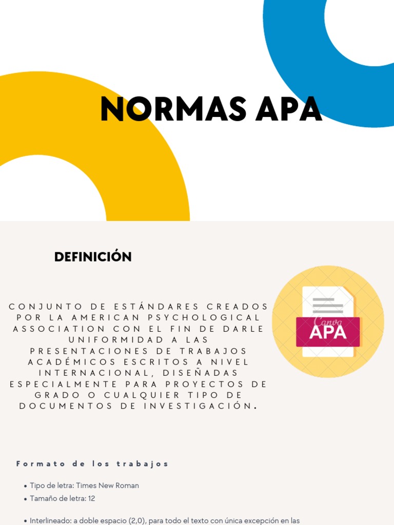 Normas Apa | PDF | Caso de carta