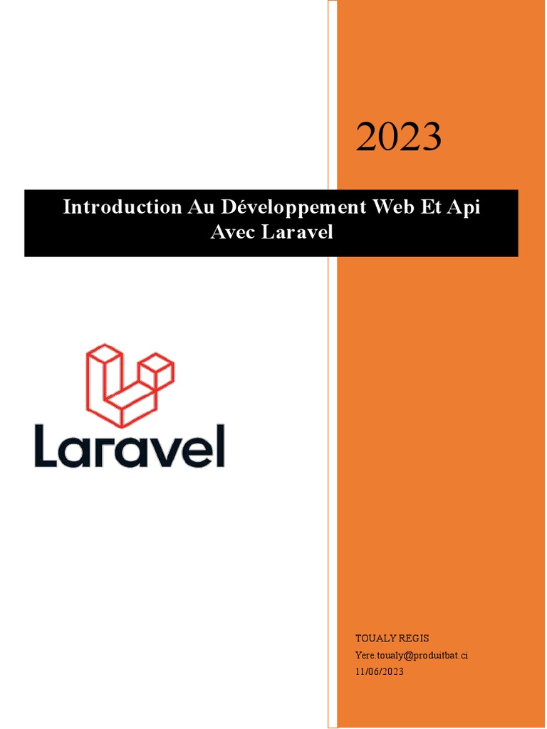 Introduction au Développement Web avec Laravel | PDF | Modèle-vue ...