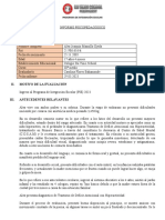 Informe Psicopedagógico Davinci Prueba Informal Alex Mansilla