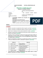 Práctica Calificada #03: Semestre Académico 2018-II