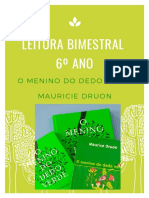 leitura bimestral 6º ano