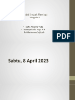 Follow Up Divisi Urologi 8 April 2023