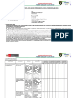 Planificación Anual de Las Experiencias Vi Ciclo