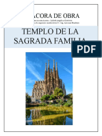 Bitacora de Obra Templo de La Sagrada Familia