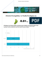 Resultados Calculadora Huella Ecológica