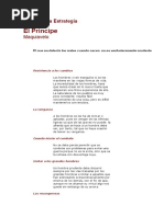 El Arte de La Estrategia Maquiavelo